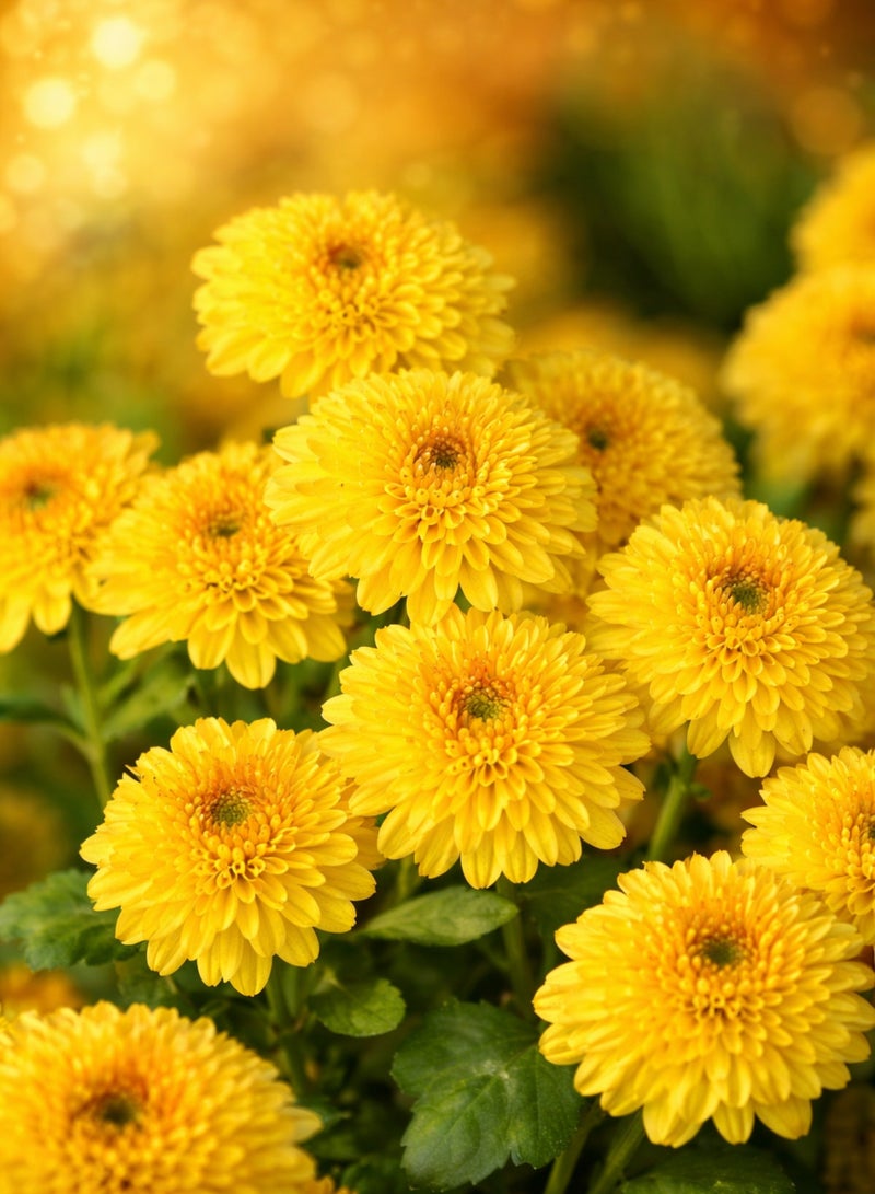 Fresh Yellow Chrysanthemum Flowers (Button Mum) – Handpicked Natural Loose Flowers for Pooja, Decoration & Events - Image 5